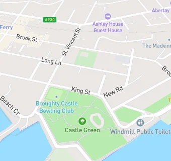 map for Broughty Castle Bowling Club