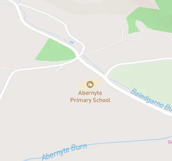 map for Abernyte Primary School