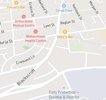 map for Mydentist 165 Princes Street, Dundee