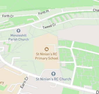 map for St Ninians Primary School