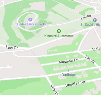 map for Dudhope Bowling Club