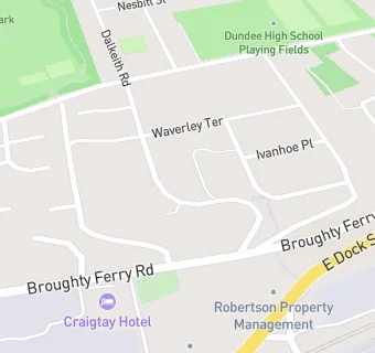 map for Balhousie St Ronans Care Home