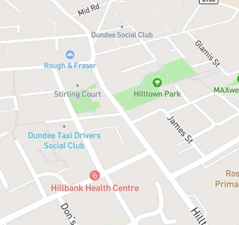 map for Well Pharmacy (236 Hilltown, Dundee)