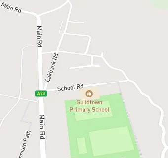 map for Guildtown Primary School