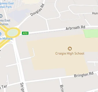 map for Craigie High School