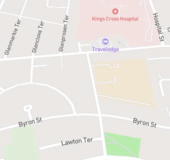 map for Lawton Road Sheltered Housing
