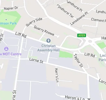 map for Logie Club