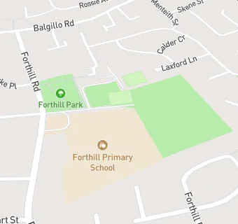 map for Forthill out of School Club