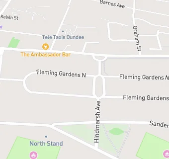 map for Fleming Gardens Sheltered Housing