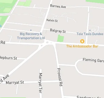 map for Whites Bar