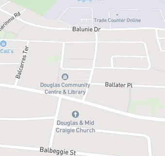 map for Douglas Family Centre