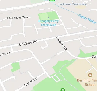 map for Balgillo Nursery Langlea