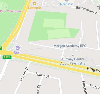 map for Morgan Academy FP Rugby Club