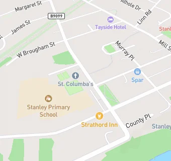 map for Stanley Primary School