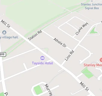 map for Tayside Hotel