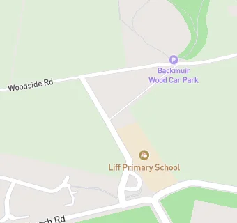 map for Liff Primary School.