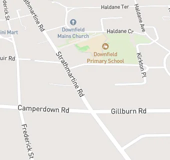 map for Downfield Surgery