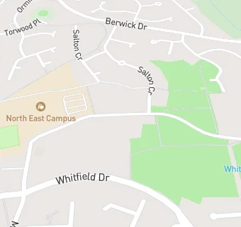 map for Whitfield Community Hub