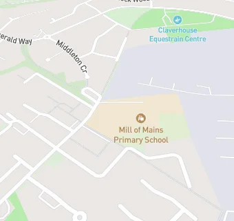 map for Mill Of Mains Primary School