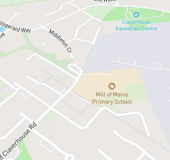 map for Mill o'Mains Primary School