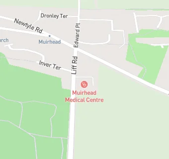 map for Muirhead Medical Centre