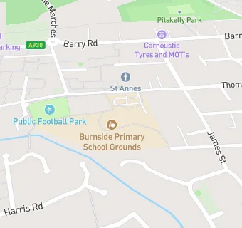 map for Burnside Primary School