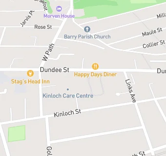 map for Kinloch Care Centre