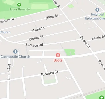 map for Boots The Chemist Ltd (Dundee Street, Carnoustie)