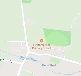 map for Strathmartine Primary School