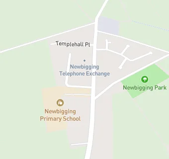 map for Newbigging School