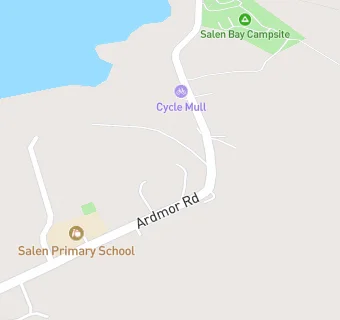 map for Mull and Iona Medical Group (Isle of Mull)