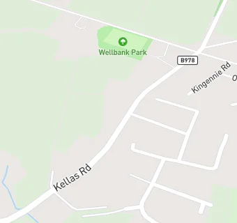 map for Wellbank Village Hall and Toddler Group