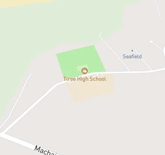 map for Tiree High School