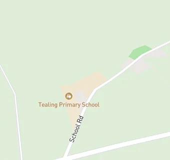 map for Tealing Primary School