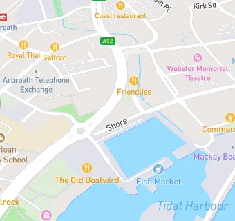 map for Harbour Sweets and Treats