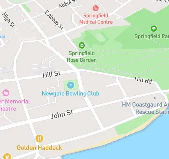 map for Newgate Bowling Club