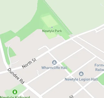 map for Newtyle Post Office