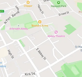 map for Abbey Theatre