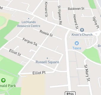 map for Russell Square Lunch Club