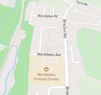 map for Warddykes Primary School