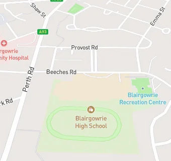 map for Blairgowrie High School