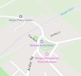 map for Kinloch Arms Hotel