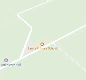 map for Eassie Primary School