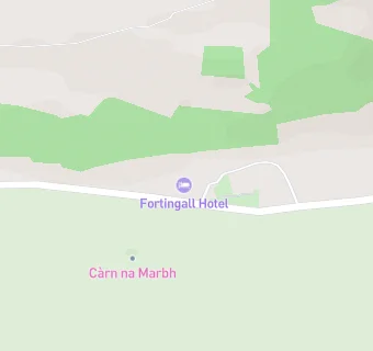 map for The Fortingall Hotel