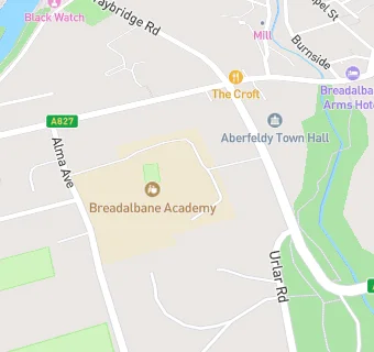 map for Breadalbane Community Campus