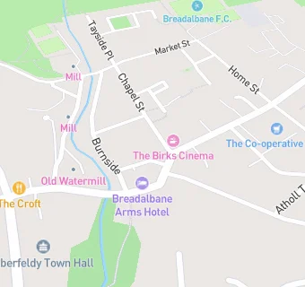 map for Fountain Bar