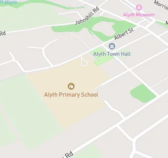 map for Alyth Primary School