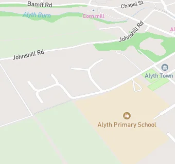 map for Alyth Primary School