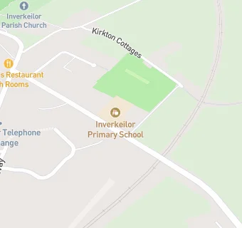 map for Inverkeilor Primary School