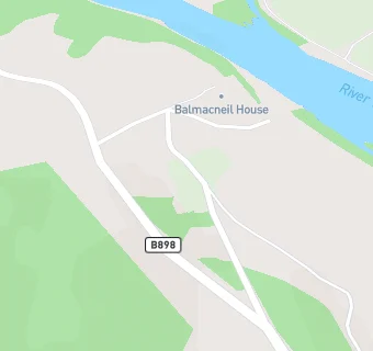 map for Kinnaird Estate Guest House